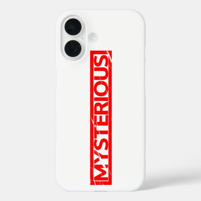 Coques Case-Mate iPhone Timbre mystérieux (Verso)