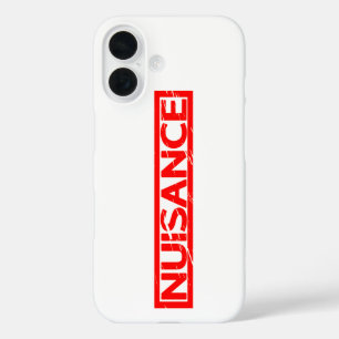 Coque Pour iPhone 16 Timbre nuisant