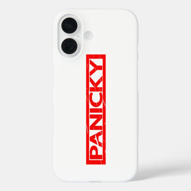 Coques Case-Mate iPhone Timbre panique (Verso)
