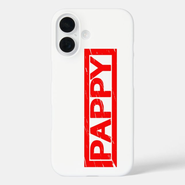 Coques Case-Mate iPhone Timbre Pappy (Verso)