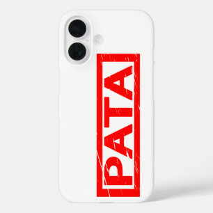 Coque Pour iPhone 16 Timbre Pata