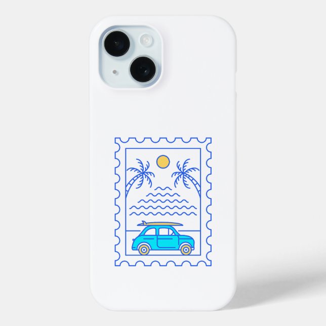 Coques Case-Mate iPhone Timbre postal 2 (Verso)