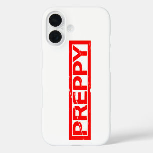 Coque Pour iPhone 16 Timbre préppy