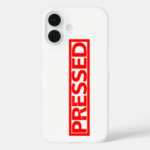Coque Pour iPhone 16 Timbre pressé