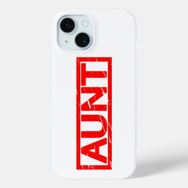 Coques Case-Mate iPhone Timbre Tante (Verso)