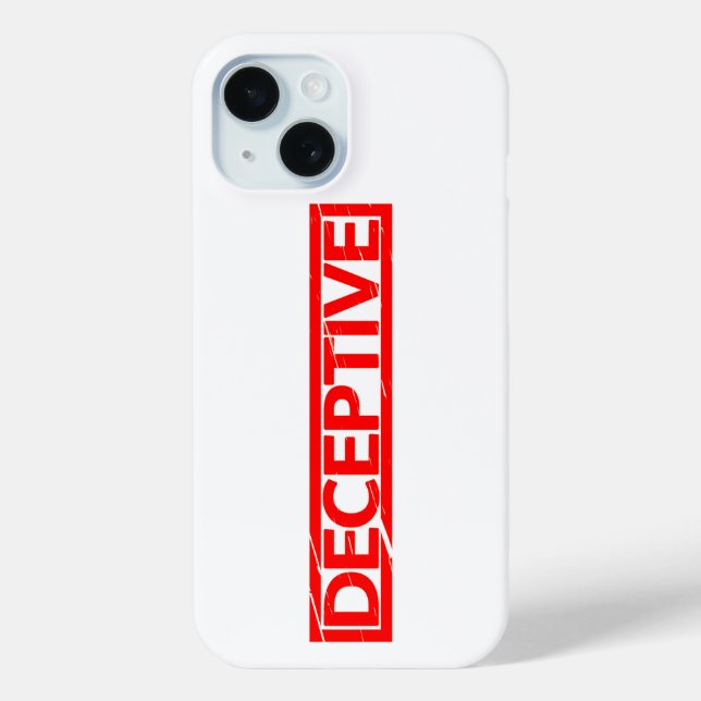 Coques Case-Mate iPhone Timbre trompeur (Verso)