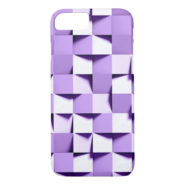 Coques Case-Mate iPhone tissage en papier violet (Dos)