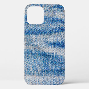 Case-Mate iPhone Case Tissu de jean bleu, arrière - plan textile
