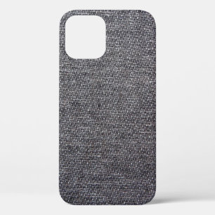 Case-Mate iPhone Case tissu gris noir