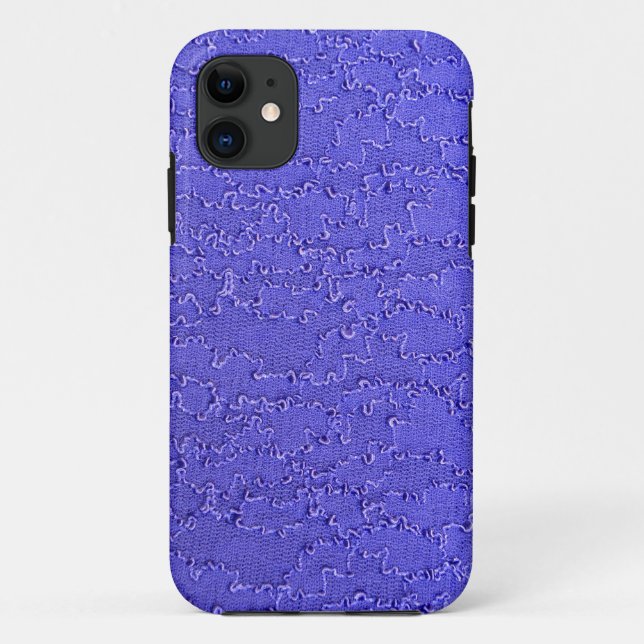 Coques Case-Mate iPhone Tissu mauve clair (Dos)