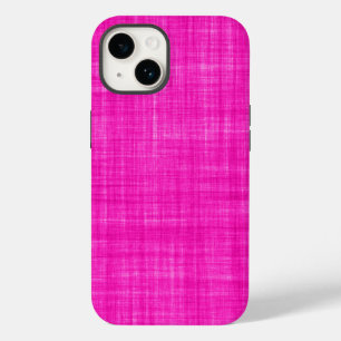 Coque Case-Mate iPhone Tissu rose textile photo