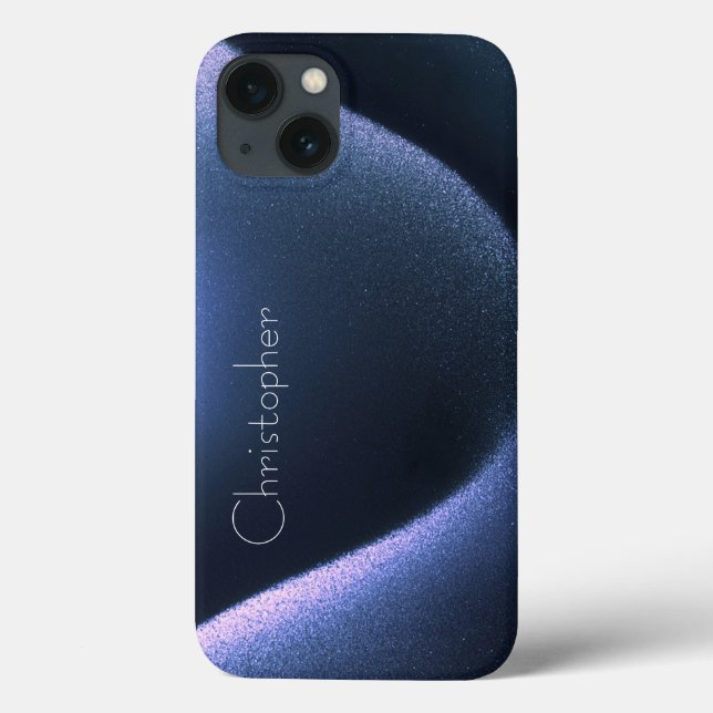 Coques Case-Mate iPhone Titane bleu foncé Acier inoxydable Imprimer iphone (Verso)