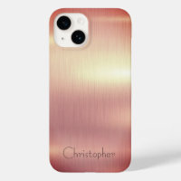 Titane bronze acier inoxydable Imprimer iphone 15