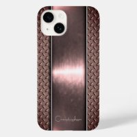 Titane bronze poli Iphone métallique 15