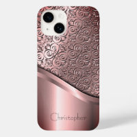 Titane bronze poli Iphone métallique 15