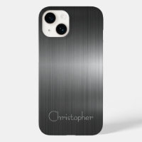 titane poli argent foncé radial et métallique