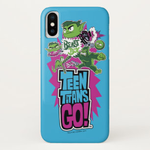 Coque Case-Mate Pour iPhone Titans Ados, allez !   Les Shapeshifts Beast Boy