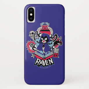 Coques Pour iPhone Titans Ados, allez !   Raven puissance démoniaque