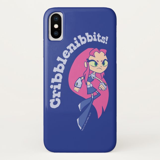 Coques Case-Mate iPhone Titans Ados, partez ! | Starfire "Cribblenibbits!" (Dos)