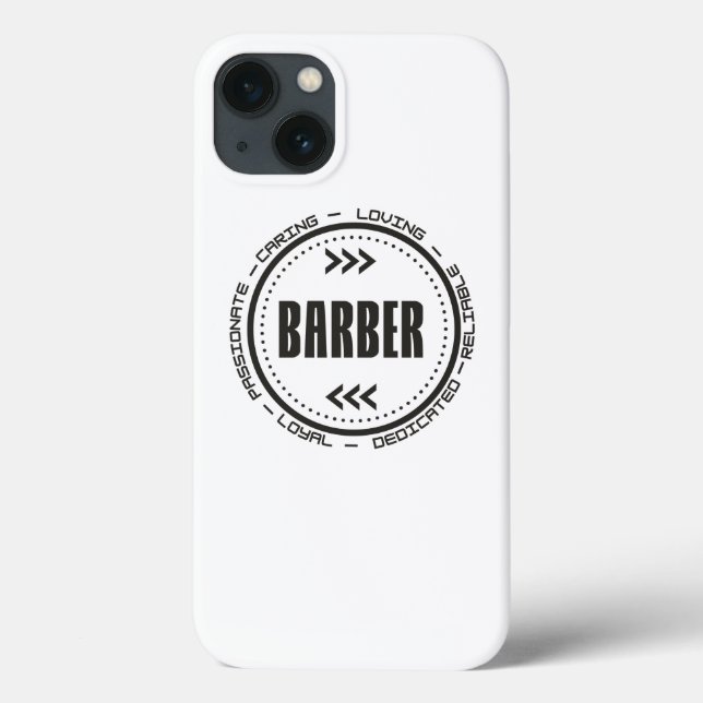 Coques Case-Mate iPhone Titre de la tâche Barber Extraordinaire (Verso)