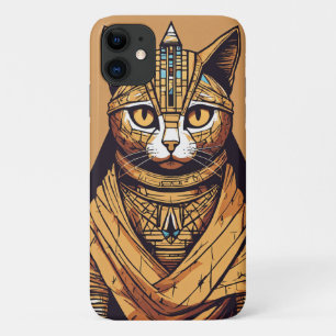 Case-Mate iPhone Case Titre : Feline Maman Mystique : Quirky Cat Pyramid