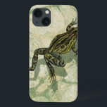 Case-Mate iPhone Case Toad Swinning in the Water<br><div class="desc">Vision Studio is using the giclée (French for “to spray”) technique in this art piece. It makes it unique and the different shades of green emphasize the peacefulness on this image. Choose this piece of artwork for your next Zazzle product.</div>