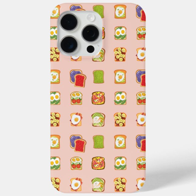 Coques Case-Mate iPhone Toast Brunch (Verso)
