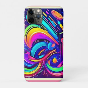 Case-Mate iPhone Case Toile cosmique : un univers de couleurs