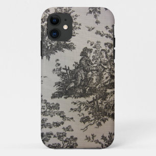 Coques Pour iPhone Toile dans noir et le blanc