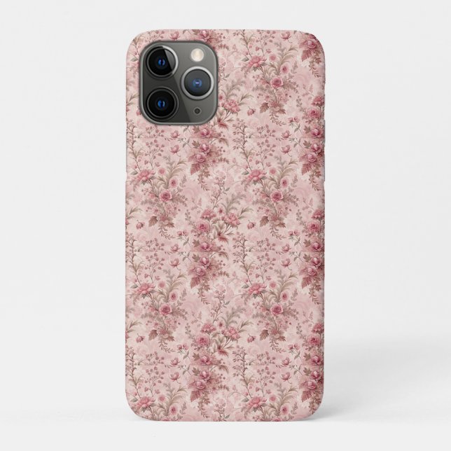 Coques Case-Mate iPhone Toile de Jouy française pastel (Dos)