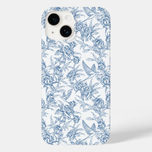Coque Case-Mate iPhone Toile française bleue