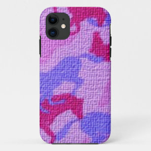 Coques Pour iPhone Toile rose de chevaux