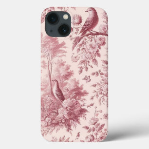 Case-Mate iPhone Case Toile rose Vintage
