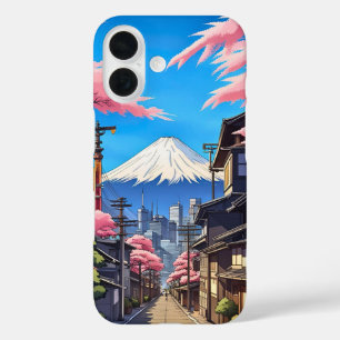 Coque Pour iPhone 16 Tokyo Mt Fuji