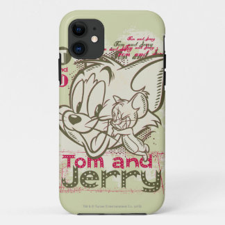 Coque Case-Mate iPhone Tom et Jerry Pink et Green