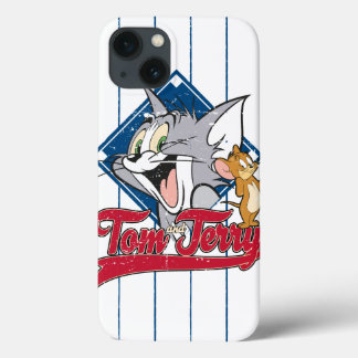 iPhone 13 Case Tom Et Jerry | Tom Et Jerry Sur Diamant De Basebal