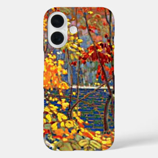 Coque Pour iPhone 16 Tom Thomson - La piscine, couleurs de l'automne,
