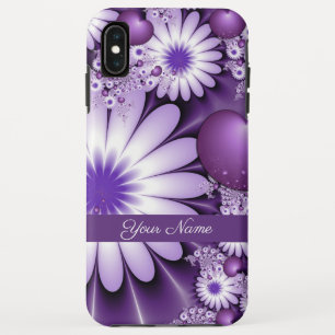 Case-Mate iPhone Case Tomber dans l'amour Fleurs Abstraites et Coeurs No