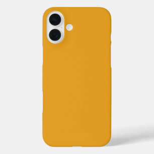 Coque Pour iPhone 16 Plus Tonalité minimaliste Marigold