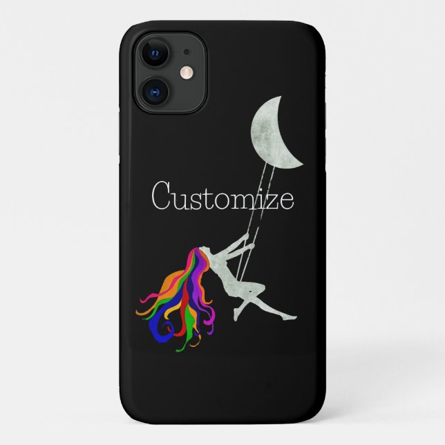 Coques Case-Mate iPhone Tonnerre à tête rouge pivotante Lune (Dos)