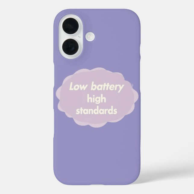 Coques Case-Mate iPhone Tons de crème et de lilas pâle art IA  (Verso)