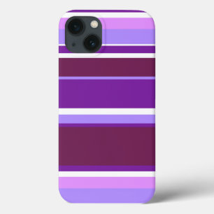 Case-Mate iPhone Case Tons de rayures violettes Coque-coque iphone Mate