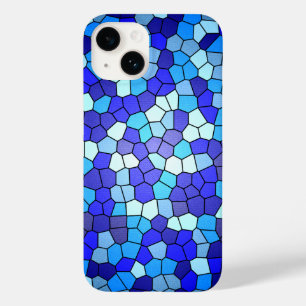Coque Case-Mate iPhone Tons de verre de couleur bleue par Shirley Taylor