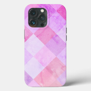 Case-Mate iPhone Case Tons Enchanteurs De Rose, Lavande, Plaids Lilac