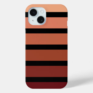 Coque Case-Mate iPhone Tons Rouges Sur Noir