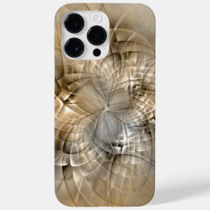 Coque Case-Mate iPhone Tons Terre Abstrait Art fractal moderne Texture