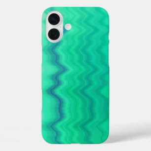Coque Pour iPhone 16 Plus Tons Turquoise