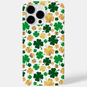 COQUE Case-Mate iPhone TONS VERT & OR SHAMROCK IRLANDAIS