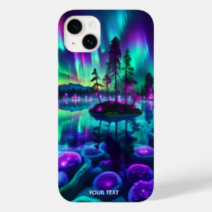 Coque Case-Mate iPhone Tons vert pourpre mou Imaginaire