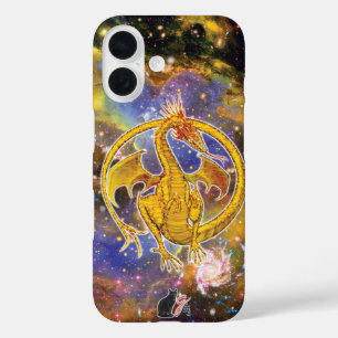 Coque Pour iPhone 16 Topaz Coque-coque iphone de dragon cosmique